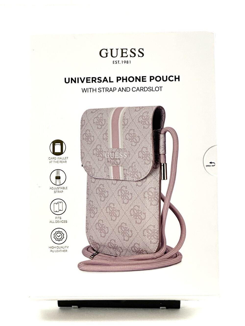 Guess Universal Phone Pouch With Start And Cardslot